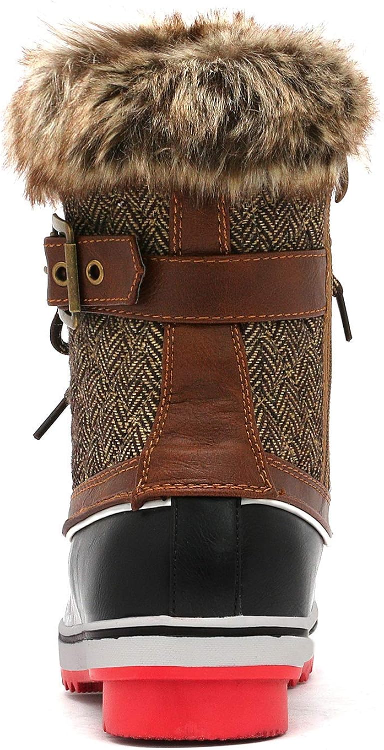  | DREAM PAIRS Women's Mid Calf Winter Snow Boots | Snow Boots