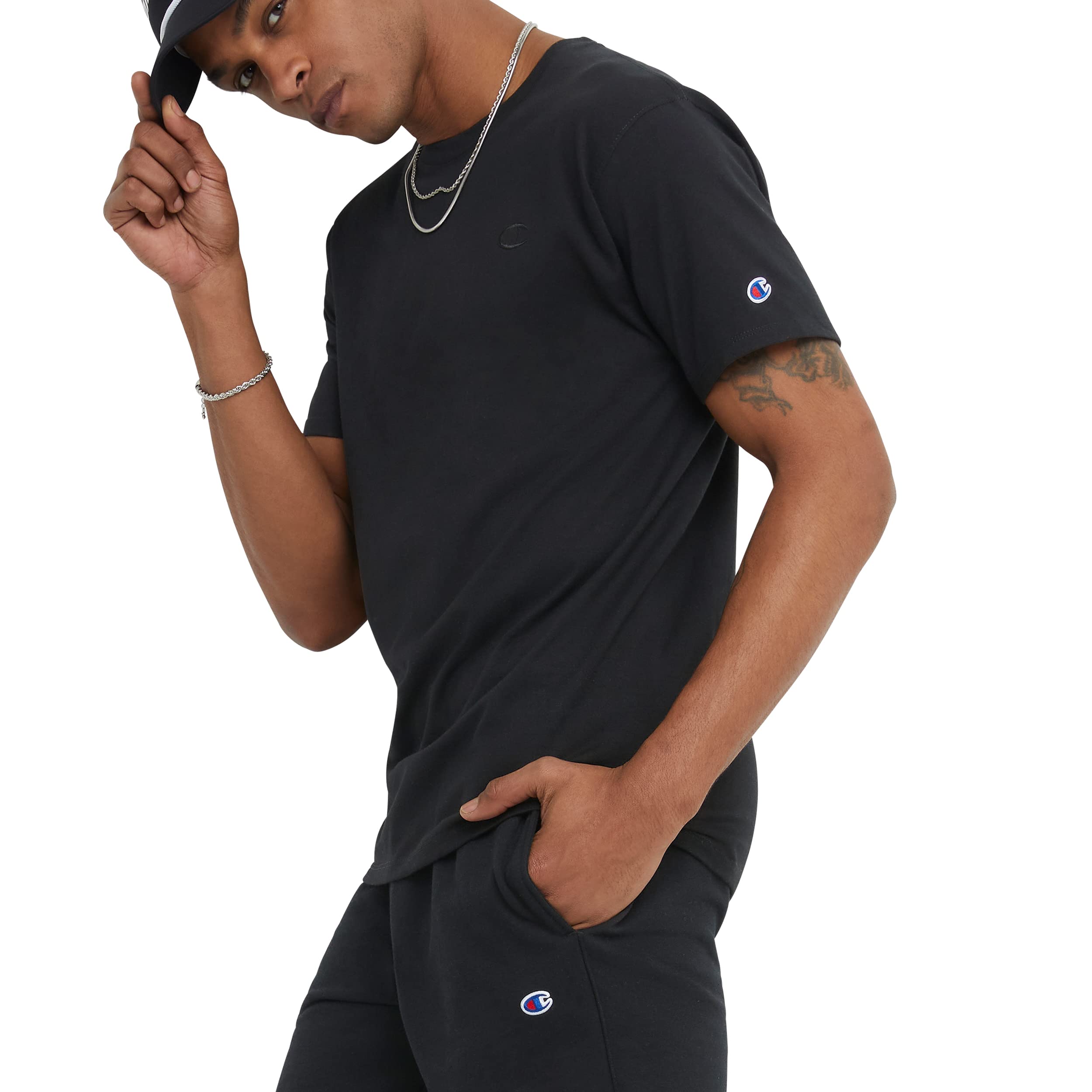 Champion Men's Classic Everyday Soft, Comfortable T-Shirt (Regular or Big & Tall)
