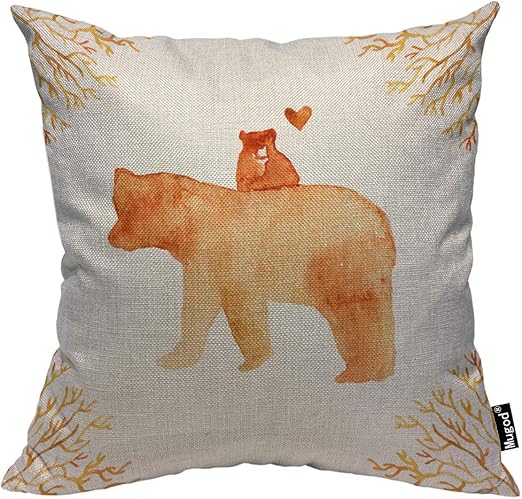 baby bear pillow