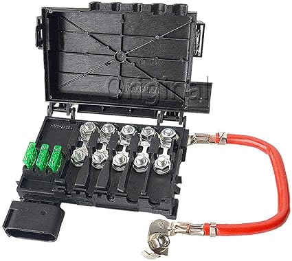 Terminal de batería de caja de fusibles 1J0937550AG 1J0937550: Amazon.es: Coche y moto