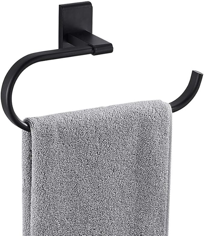 Black Stainless Steel Towel bar, WallMounted