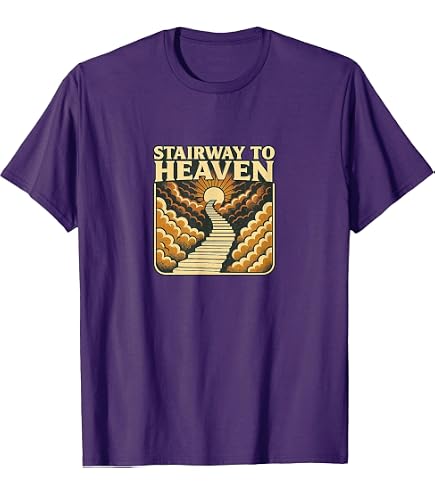 Amazon.com: Stairway to Heaven T-Shirt : Clothing, Shoes & Jewelry