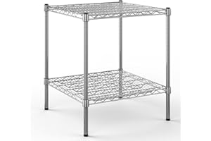 Regal Altair 24" Deep x 24" Wide x 27" Height Wire Shelving Kit | 2-Tier | NSF Commercial Storage Rack Unit
