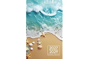 2027-2029 pocket calendar: 3 Year Monthly Pocket Planner ( January 2027 to December 2029 )