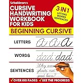 Cursive Workbook for Kids Ages 8-12: Handwriting Practice Book for ...