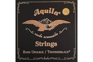 AQUILA CORDE ARMONICHE Aquila Strings Aquila 140U ThunderBlack - String-Set For Bass Ukulele
