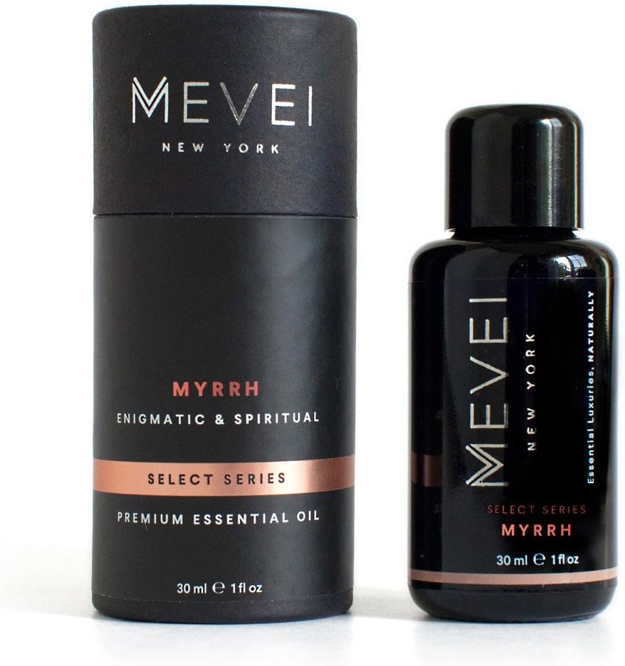 MEVEIMyrrh Luxury Essential Oil - Enigmatic & Spiritual | 100% Pure & Natural (1 fl oz/30 ml)