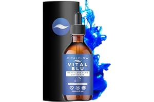 VITALFLOW 1% Methylene Blue | Certified USP Grade Ingredients | Ultra High Third-Party Tested Purity | Free of Contaminants |
