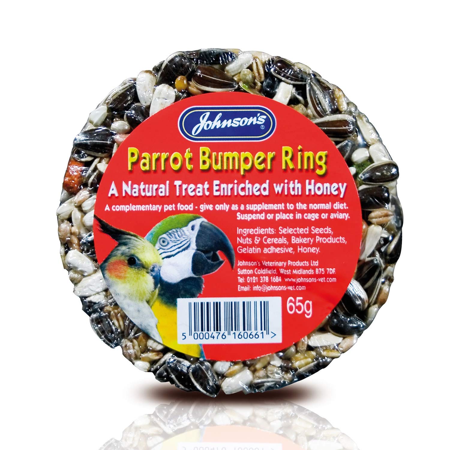 Johnsons Johnsons Bumper Rings For Parrots , 65g