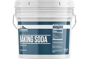 Earthborn Elements Baking Soda (1 Gallon) Sodium Bicarbonate, Cooking, Cleaning & Deodorizing