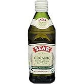 STAR | Organic Extra Virgin Olive Oil | 16.9 Oz | From Organic Farming | Rich, Fruity Flavor with a Peppery Finish | Ideal for Dressings and Marinades