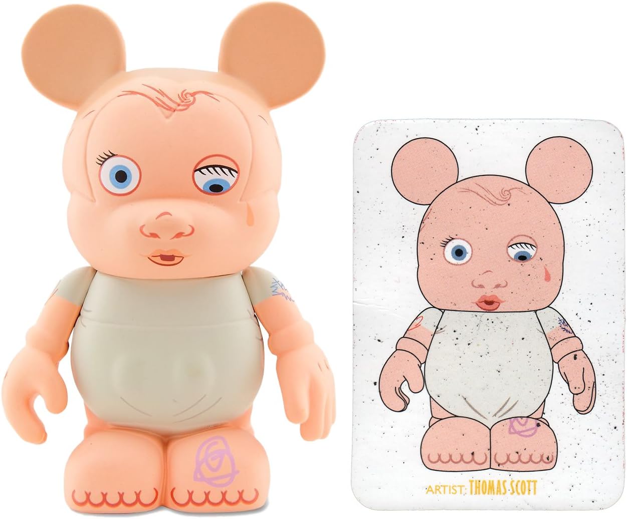 DISNEY Vinylmation 3" Park Set 1 Toy Story Big Baby with Card Figurines