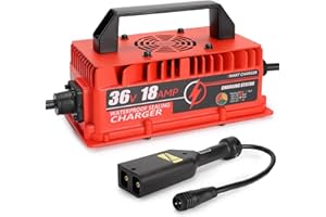 ALIESTFDNO 18 Amp/15 Amp Golf Cart Battery Charger