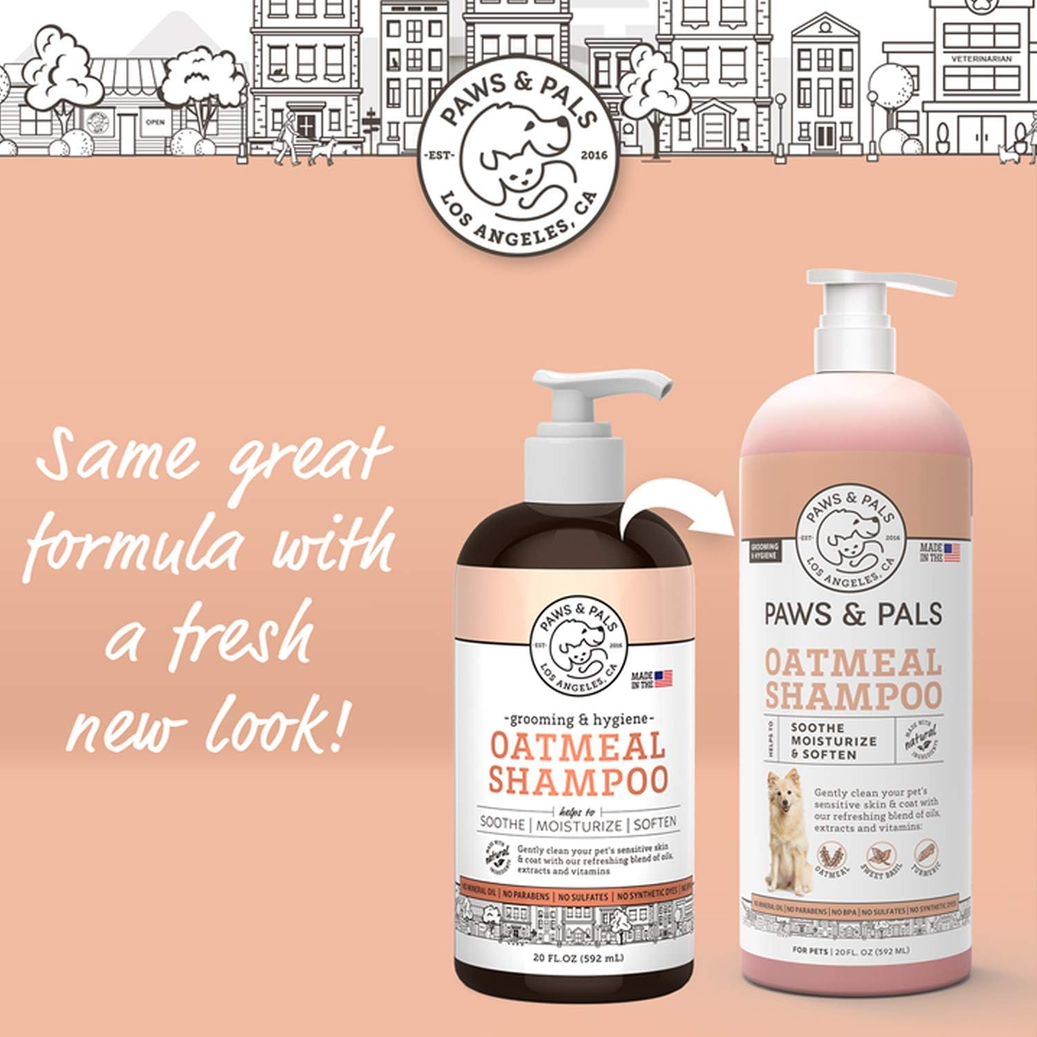 oxgord organic oatmeal dog shampoo