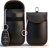 Diyife Faraday Pouch 2 Pack for Car Keys RFID Signal Blocker Key Fob Case