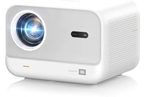 [Sound by JBL & High Brightness] Yaber Projector with WiFi and Bluetooth, Projector 4K Support, Auto Focus/Keystone Correction, 3D Sound Movie Proyector, Portable projector for Home & Outdoor
