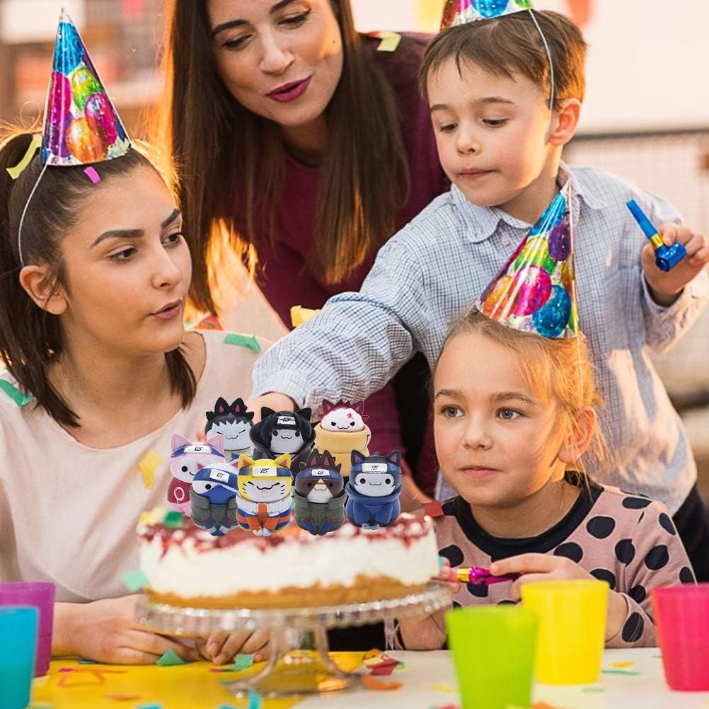 Decoration De Gateau Mini Poupee Yuesen 8pcs Mini Figurine Ornements Chat Naruto Decoration Gateau Anniversaire Mini Pour Enfants Bebe Fete Danniversaire Fete Decoration De Gateau Fournitur Cuisine Et Maison Decorations Loclic Com