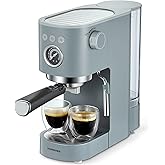Ihomekee Espresso Machine Coffee Makers 15 Bar Cappuccino Machines with Milk Frother for Espresso/Cappuccino/Latte/Mocha (CM6