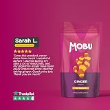 MOBU Ginger 1000mg 120 Tablets - Ginger Root Extract for Digestion Travel view 6