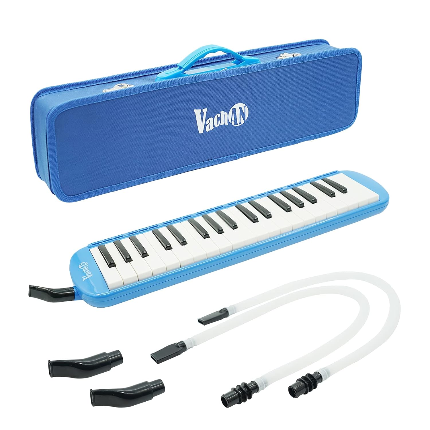 VACHAN 37 Key Melodica,Soprano Melodica Instrument Air Piano Keyboard