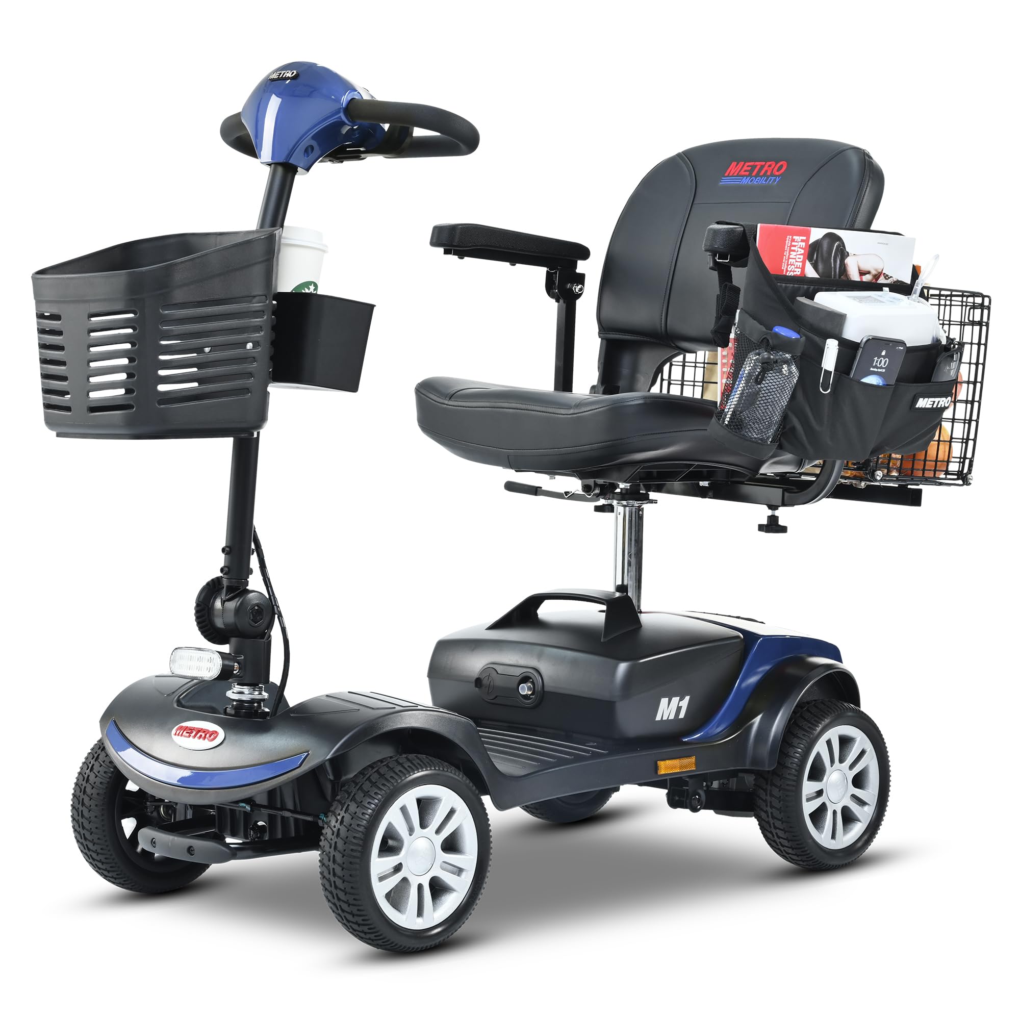 Folding Mobility Scooter for Seniors 4 Wheel
