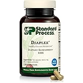 Standard Process Diaplex - Supplement for Pancreas & Gallbladder Support - Contains Chromium & Antioxidant Vitamin A - Non-Dairy - 150 Capsules (75 Servings)