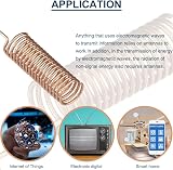 DAOKAI 10x 433MHz Helical Spring Antenna 2.2dBi Direct Weld for Wireless Data view 7
