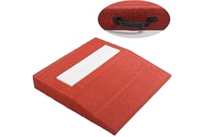 Supvision 30 x 30 x 4 Inch Portable Pitching Mound Youth Training Pitchers Mound with Regulation Pitching Rubber for Baseball