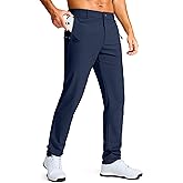 Men's Golf Pants - 30"/32"/34" Slim Fit Stretch Lightweight Dress Pants for Men with Zipper Pockets Casual Work