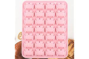 YIMINGMOLD 28 Cavity Crab Silicone Candy Molds Crabs Gummy Mold For Candy Gummy