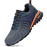 SKOKOD Men
s Steel Toe Shoes Composite Safety Sneakers Work Casual Fashion Shoes Comfortable Puncture Proof Indestructible