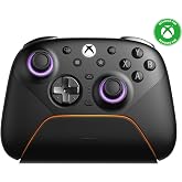 8Bitdo Ultimate 3E Wireless Controller for Xbox Series X|S &amp; PC, Gray | Officially Licensed, 2.4G Wireless via Dock, Swappable Parts, TMR Joysticks, 2 Trigger Stops, Wireless Charging Dock