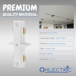 OhLectric Track Lighting - Straight Conduit Fitter