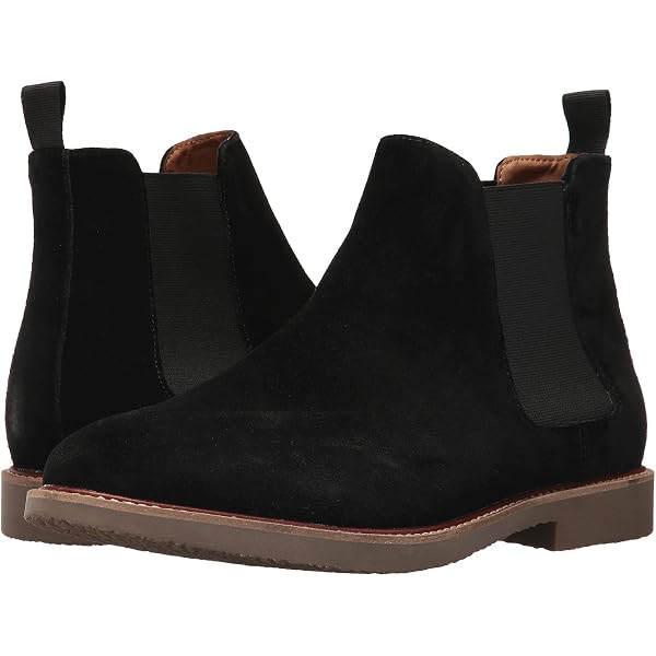 Amazon.com | Vince Sanford Black Sport Suede 9 M | Chelsea display picture 1