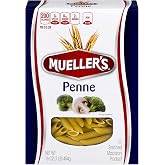 Mueller's Penne Pasta, Enriched Macaroni Product, Non GMO, 16 oz