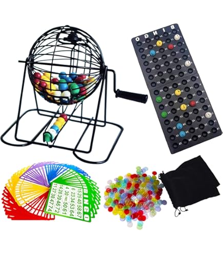 Palline Da Bingo Numerate In Plastica – Set Da 100 Pezzi Per Estrazioni, Raffle, Tombolate E Feste