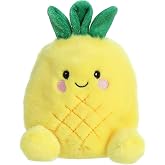 Aurora Palm Pals 4.5" Perky Pineapple Adorable Plush | Bean-filled understuffed bodies with collectible personalities