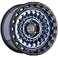 Black Rhino Hard Alloys SENTINEL 17X8.5, 8X180, 4.75, 0mm COBALT BLUE W/ BLACK RING - 1785STN008180U24