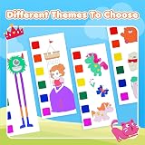 YPLUS Water Colouring Book for Children Mini Princess Painting Set Arts and view 7