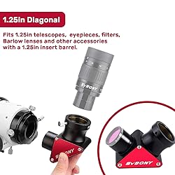 SVBONY SV188P Dielectric Mirror Star Diagonal, 90