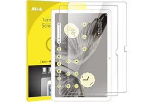 JETech Screen Protector for Google Pixel Tablet (11-Inch, 2023 Model), 9H Tempered Glass Film, HD Clear, 2-Pack