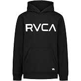 RVCA Boys' Graphic Logo Pullover Fleece Hoodie Sweatshirt