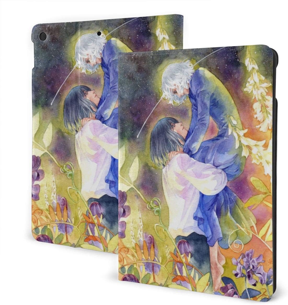 Howl's Moving Castle Ipad 7th / Ipad Air3 & Pro Case with PC Back Soft TPU Bumper Drop Smart Stand Back Cover SandProof Auto Wake/Sleep Protective Case