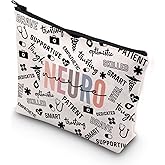 TSOTMO Neuro Nurse Thank You Gift Neuro Teacher Gift Neuro Nurse Graduation Gift Zipper Makeup Bag (Neuro)