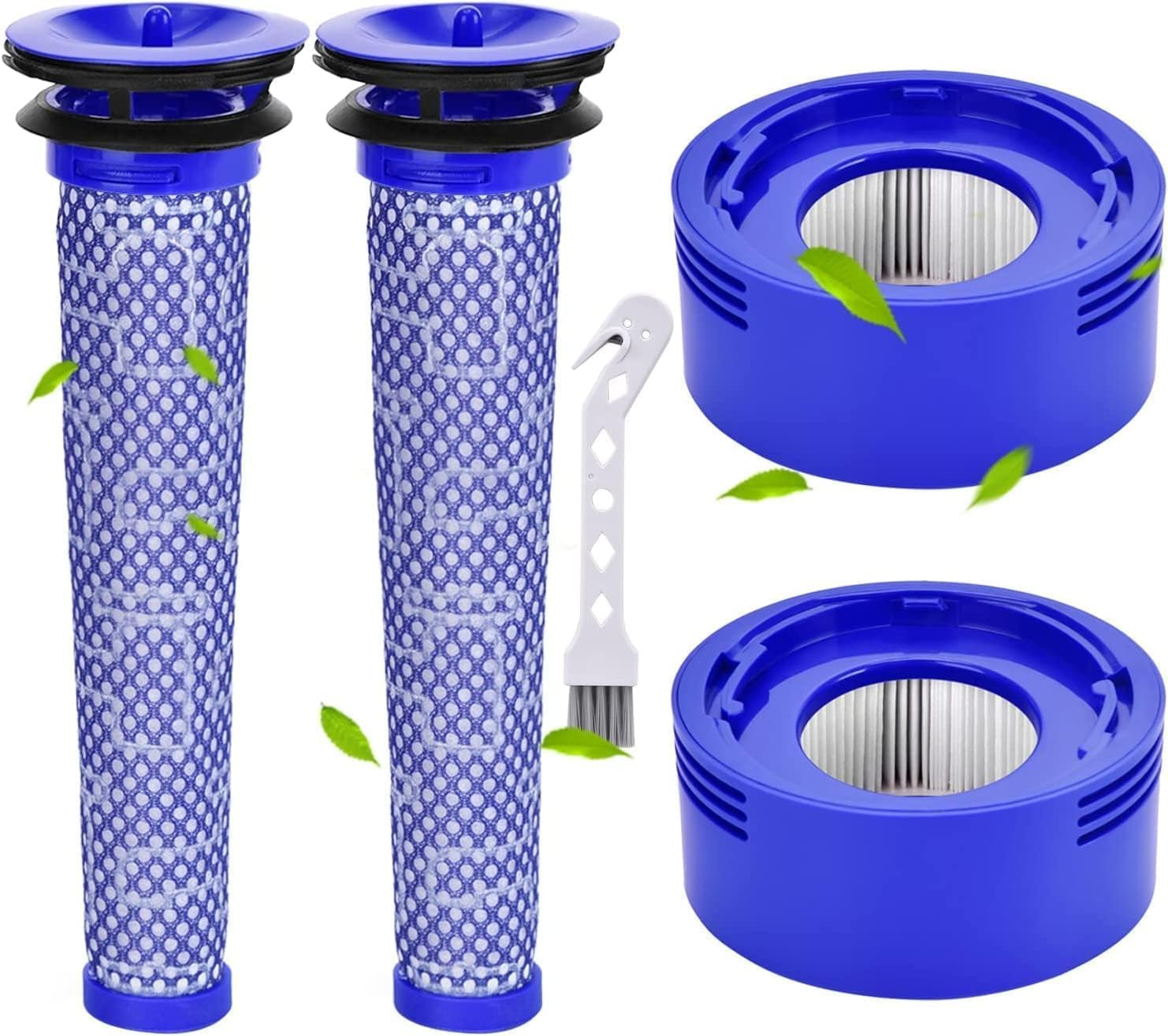 V7 Filter Replacement For Dyson V7 V8 Sv10 Animal Absolute Motorhead Extra Cordless Vacuum Cleaner, V7 V8 Replace Parts# Dy-96566101 & Post-Filter Dy-96747801