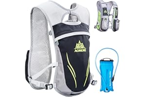 TRIWONDER Hydration Pack Backpack 5.5L Outdoors Mochilas Trail Marathoner Running Race Hydration Vest