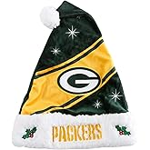 NFL Team Logo High End Holiday Santa Cap Hat