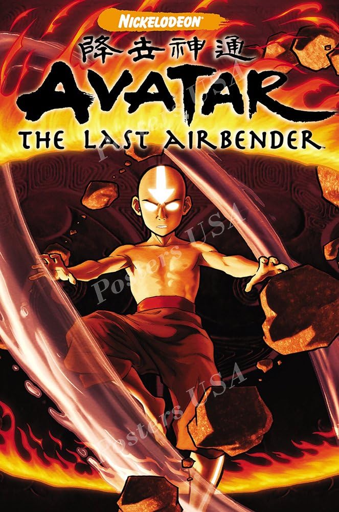 Posters USA Avatar The Last Airbender TV Series Show Poster GLOSSY FINISH TVS454