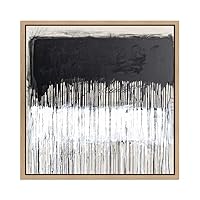 SIGNWIN Framed Canvas Wall Art Colorful Texture Canvas Prints Home Artwork Decoration for Living Room,Bedroom - 16x16 inches