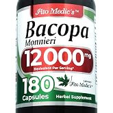 FITO MEDIC'S Lab | bacopa |180 Capsules | bacopa monnieri | Bacopa Pill | Bacopa Supplement